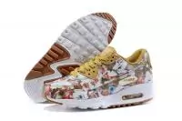 nike air max 90 gs femmes pas cher bronze  flower